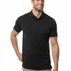 Travis Mathew The Heater Polo - Black -Deals Golf Apparel Store shirt tr220the20heater20men20black 1 86316.1669032775