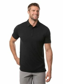 Travis Mathew The Heater Polo - Black
