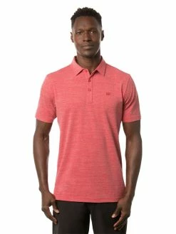 Travis Mathew The Heater Polo - Heather Scooter