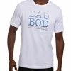 Travis Mathew Dad Bod T-Shirt - White/Blue -Deals Golf Apparel Store shirt tr320dad20bod20men20white 1 62649.1678851863