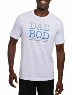 Travis Mathew Dad Bod T-Shirt - White/Blue
