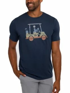 Travis Mathew Race You T-Shirt - Dress Blues