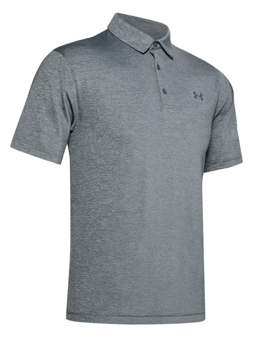 Under Armour Playoff Heather Polo - Steel/Pitch Grey 3 Under Armour Playoff Heather Polo - Steel/Pitch Grey