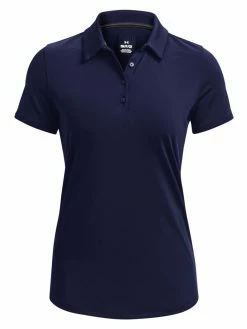Under Armour Women's Playoff Polo - Midnight Navy/Jet Grey