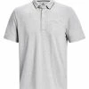 Under Armour Luxe Heather Polo - Mod Grey -Deals Golf Apparel Store shirt ua32013773632001120men20grey 1 94954.1678186051
