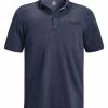Under Armour Luxe Heather Polo - Midnight Navy -Deals Golf Apparel Store shirt ua32013773632041020men20navy 1 12760.1678186057