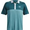 Under Armour Performance 3.0 Colourblock Polo - Still Water/Static Blue 1 Under Armour Performance 3.0 Colourblock Polo - Still Water/Static Blue -Deals Golf Apparel Store shirt ua32013773752040020men20blue 3 98711.1677040670