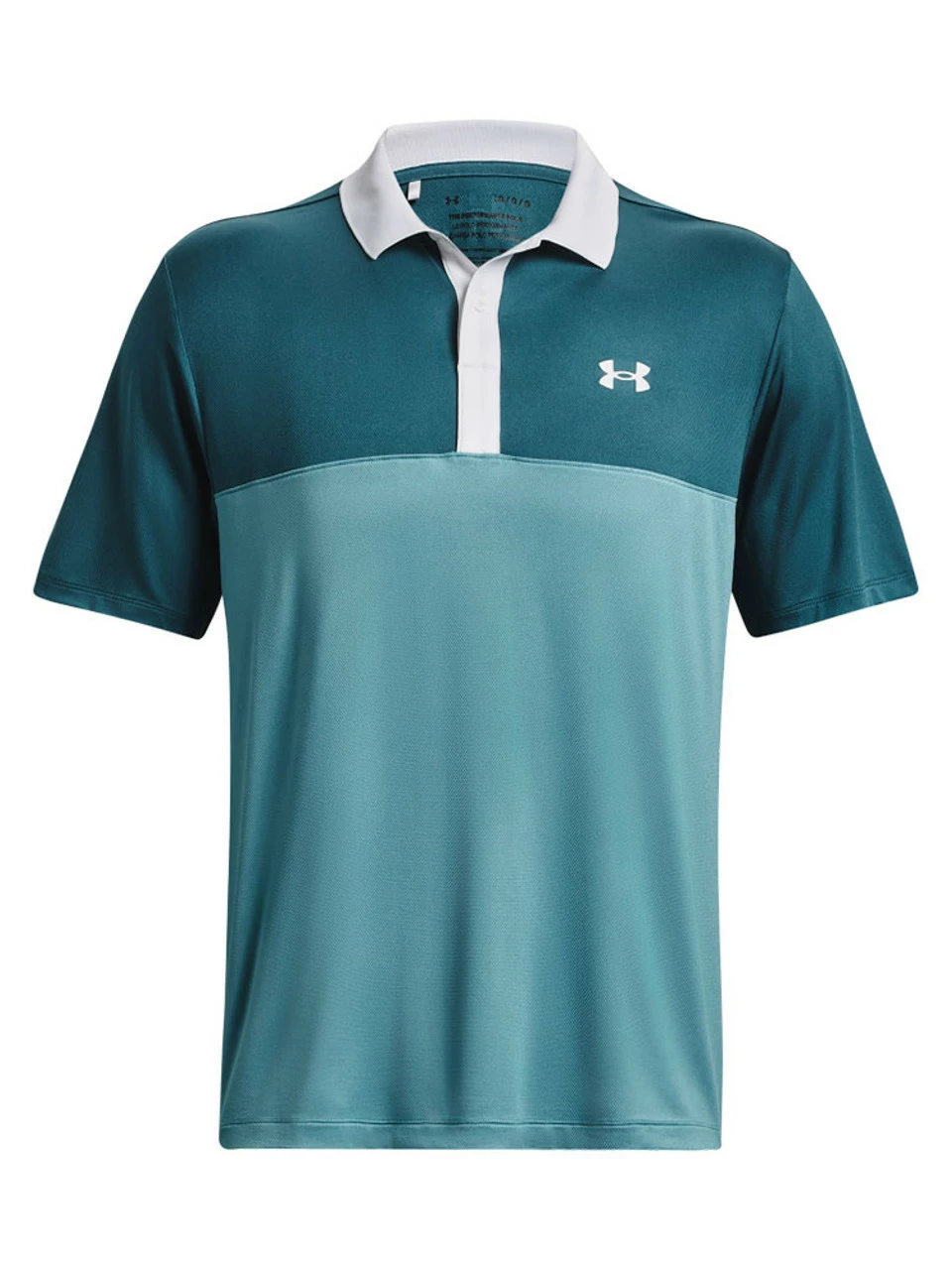 Under Armour Performance 3.0 Colourblock Polo - Still Water/Static Blue 3 Under Armour Performance 3.0 Colourblock Polo - Still Water/Static Blue