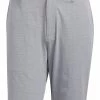 Adidas Crosshatch Shorts - Grey Three/White -Deals Golf Apparel Store short ad320ha622520men20grey 1 84766.1673606606