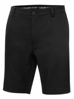 Calvin Klein Bullet Regular Fit Stretch Short - Black