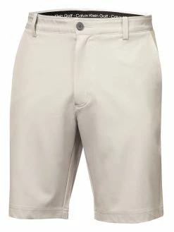 Calvin Klein Bullet Regular Fit Stretch Short - Pale Silver