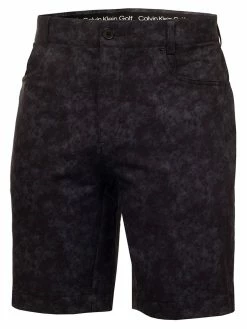 Calvin Klein Printed Genius 4-way Stretch Short - Black