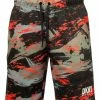 DKNY Sport Gybe Terry Short - Military Brushstroke