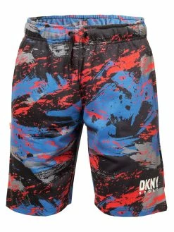 DKNY Sport Gybe Terry Short - Slate Brushstroke