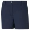 Puma JR Girls Golf Shorts - Navy Blazer