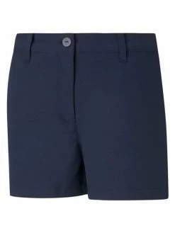 Puma JR Girls Golf Shorts - Navy Blazer