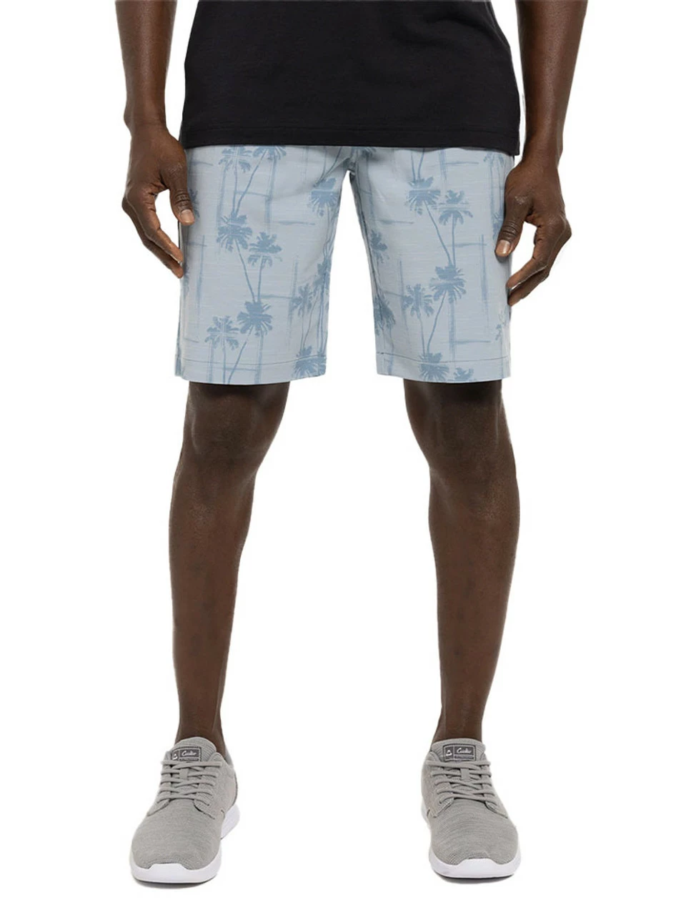 Travis Mathew Smooth Talker Short - Heather Faded Denim 3 Travis Mathew Smooth Talker Short - Heather Faded Denim