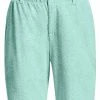 Under Armour Women's Links Printed Shorts - Sea Mist/Neptune/Metallic Silver -Deals Golf Apparel Store short ua22013701262093620ldy20green 1 09135.1667503832
