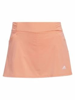 Adidas JR Girls Ruffled Skort - Coral Fusion