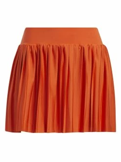 Adidas Women's Ultimate365 Tour Pleated 15-Inch Golf Skort - Pre-Loved Red