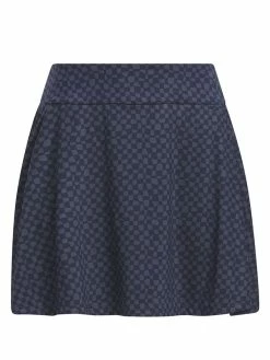 Adidas Printed 16-Inch Golf Skort - Collegiate Navy/Shadow Navy