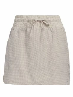 Adidas Seersucker 16-Inch Golf Skort - Wonder Taupe