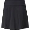 Puma Women's PWRSHAPE Solid Woven Skort - Puma Black -Deals Golf Apparel Store skort pu220533011200220ldy20black 1 60088.1667491932