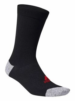 Adidas Tour Crew Socks - Black/Scarlet