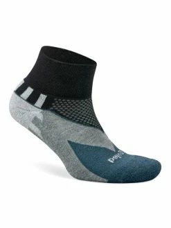 Balega Enduro V-Tech Low Cut Socks - Black/Charcoal