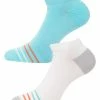 Calvin Klein W Andrus Tech Socks (2 Pairs) - Light Opal/White 2 Calvin Klein W Andrus Tech Socks (2 Pairs) - Light Opal/White -Deals Golf Apparel Store sock ck220ckls2257220ldy20opal os 1 94674.1667495526