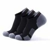 Meikan Socks Meikan 3 Pack Low Cut Coolmax Technical Sports Socks - Black/Grey -Deals Golf Apparel Store sock meikan20mk500420men20black 1 42895.1667490135