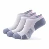 Meikan Socks Meikan 3 Pack Womens Low Cut Coolmax Technical Sports Socks - White/Grey -Deals Golf Apparel Store sock meikan20mk600320ldy20white 1 91844.1667490129