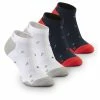 Ping SensorCool Split Ball No Show 2 Pack Socks - White/Navy Multi 2 Ping SensorCool Split Ball No Show 2 Pack Socks - White/Navy Multi -Deals Golf Apparel Store sock pg320p0358520w27520men20white navy 1 79757.1677475931