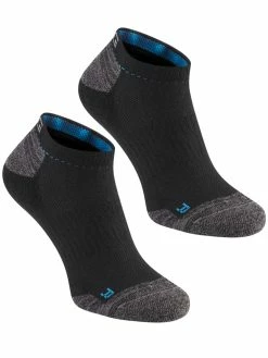 Ping SensorCool No Show 2 Pack Socks - Black