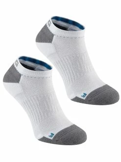 Ping SensorCool No Show 2 Pack Socks - White
