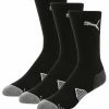 Puma Essential Crew Cut 3 Pair Pack Socks -Deals Golf Apparel Store sock pu22085856320men black 1 09490.1675157204