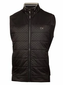 Calvin Klein Malden Hybrid Gilet - Black