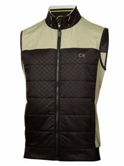 Calvin Klein Malden Hybrid Gilet - Cameo Green