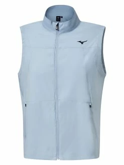 Mizuno Move Tech Drizzle Vest - Light Blue