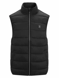 Original Penguin Lightweight Puffer Vest - True Black