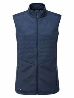 Ping Women's Primrose Fleece Vest - Oxford Blue